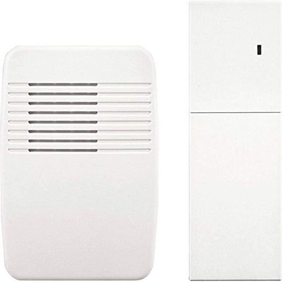 Heath Zenith SL7357 Wireless PlugIn Door Chime Extender, White, Chimes Amazon Canada