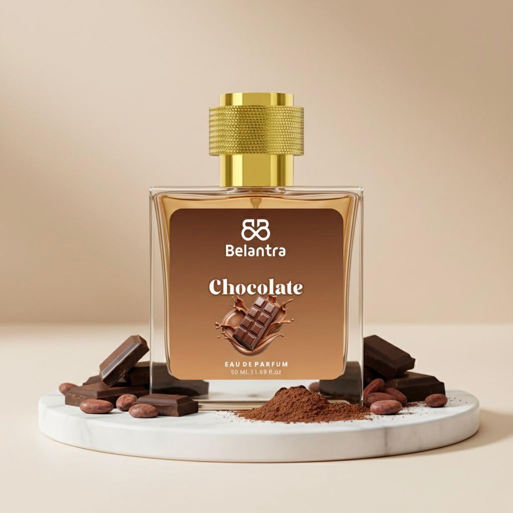 Chocolate Eau De Parfum – 50ml | Long-Lasting Unisex Fragrance with Sweet Chocolate & Vanilla Notes Luxurious Gourmand Perfume for Men and Women-image-26