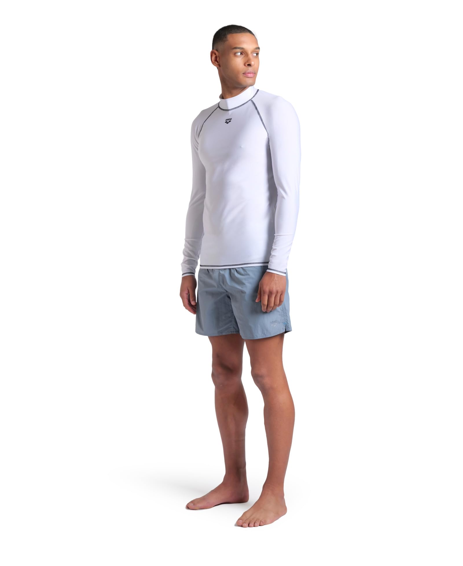 Arena Men's Arena Rash Vest L/S Graphic Top Hombre (Pack de 1)