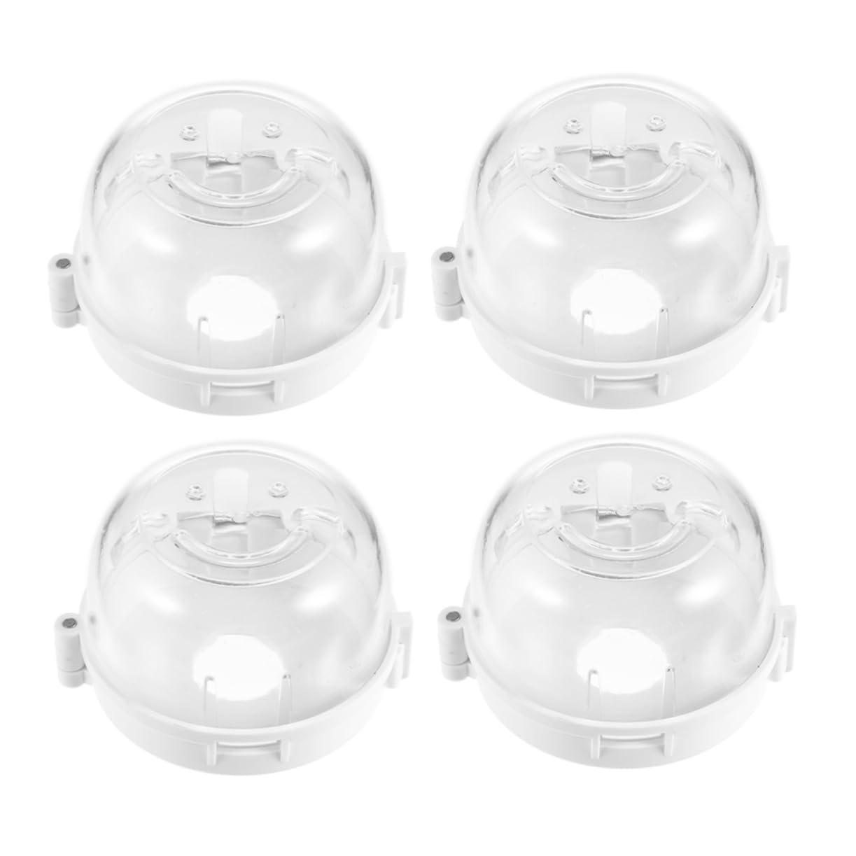 GARVALON Oven Knob Cover Set Stove Knob Protectors Gas Range Knob Safety Covers Plastic Cooker Knob Covers Stove Shield for Boys and Girls Safety