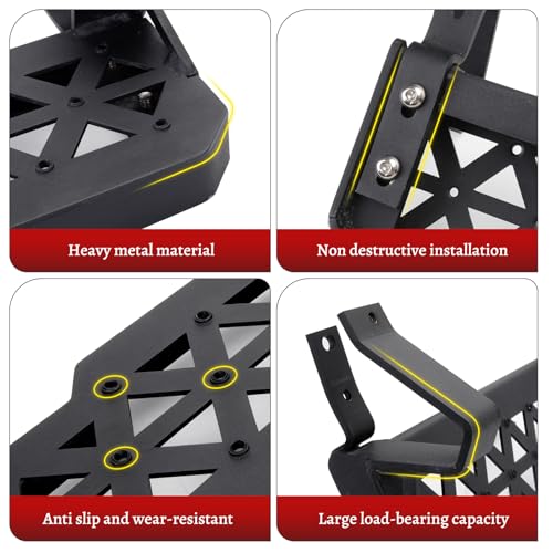 4PCS Z-Steps Add-On Running Boards para Ford Bronco 2021-2025 miniatura 7