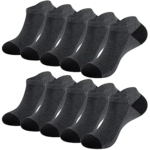 Alaplus Ankle Trainer Socks for Men and Women Breathable Sports Socks Cotton Gym Socks Comfortable Low Cut Casual Socks (10/12Pairs) Cover