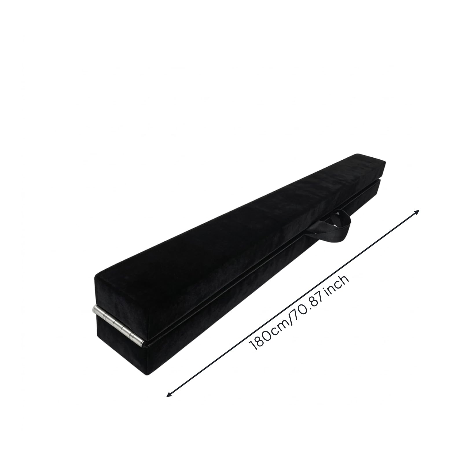 Qianly Trave di Equilibrio Pieghevole Antiscivolo Trave di Equilibrio Leggero Attrezzatura per Ginnasti, Palestra, Scuola Prescolare