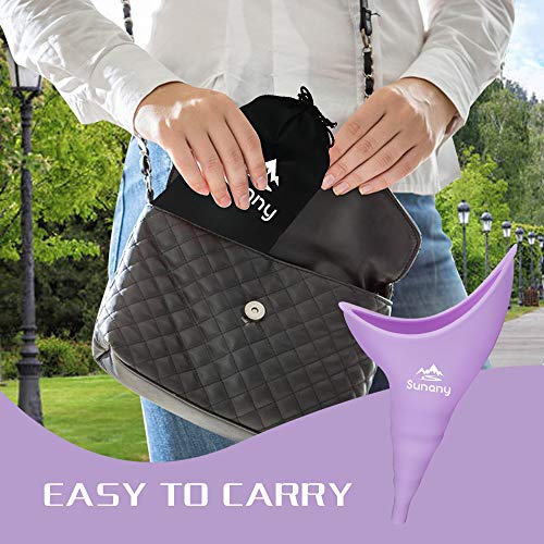 Female Urination Device, Female Urinal Silicone Funnel Urine Cups