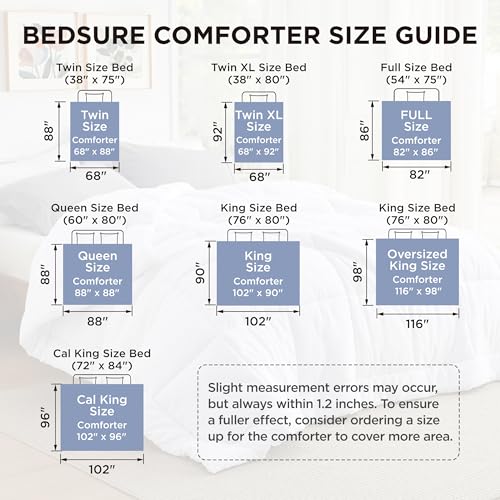 Image of Bedsure Comforters Oversized King -Duvet Insert Green /Light Green Down Alternative Comforter Quilted All Season Duvet- Machine Washable(Green /Light Green,Oversized King 96x116 Inches)