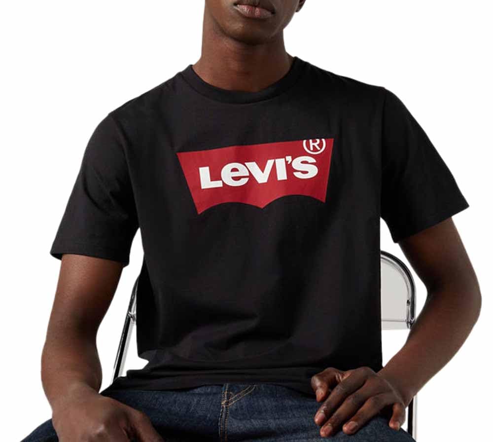 Levi's Batwing Logo Graphic Set-In Neck Camiseta Hombre