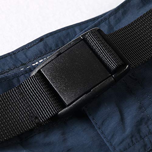 Kids Boy's Youth Hiking Casual Quick Dry Shorts Lightweight Elastic Waist Outdoor Hiking Travel Blue Tag 180Cm-Us 13-14 Years #TOP2