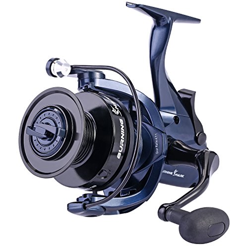 Image of Sougayilang Spinning Fishing Reel 12+1BB Metal Body Smooth Carp Spinning Reels for Saltwater Freshwater Fishing-MG7000