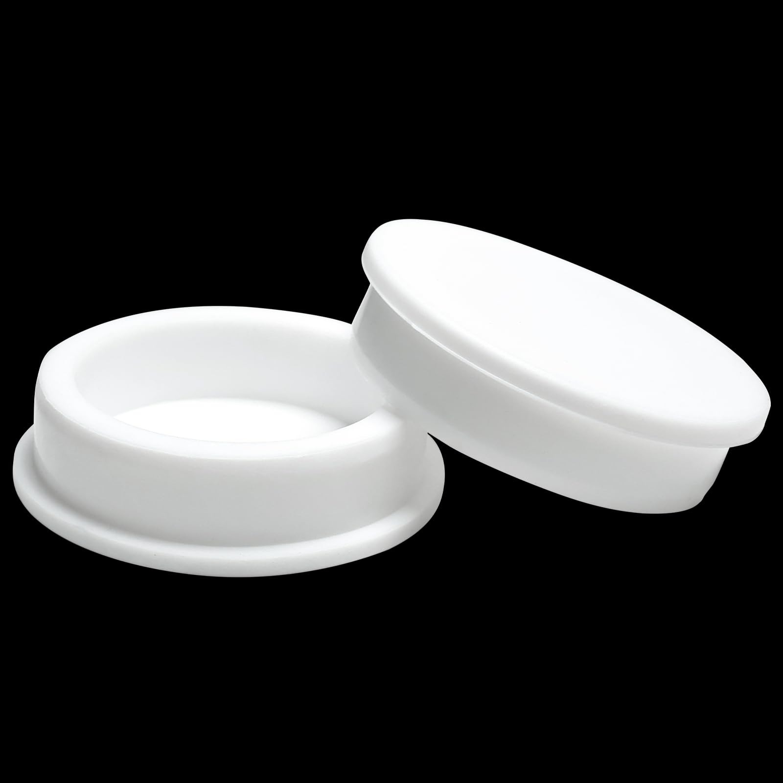 2 Pcs 58.6 mm/2.31 in Silicone Rubber Plug for 57.6 mm Round Holes