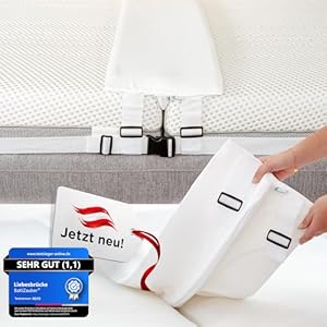 BaKiZauber Deluxe XXL Liebesbrücke Matratzenverbinder
