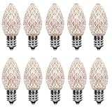 Lot of 10 PCS 12V 4W MR16 LED Bulbs - 6000K Daylight LED Spotlights -35Watt Equivalent - 330 Lumen 60 Degree Beam Angle for Landscape, Recessed, Track lighting