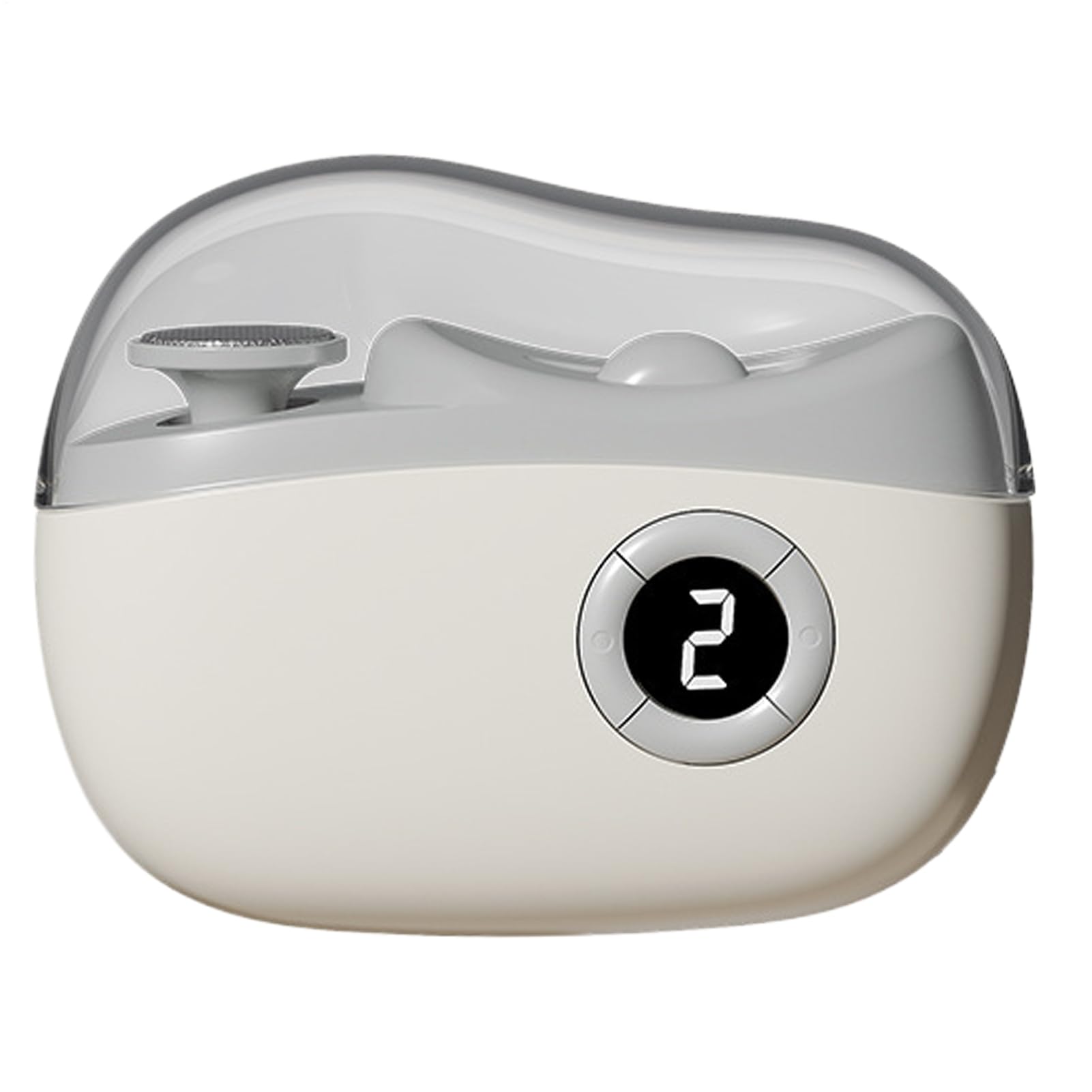 Electric Nail Clippers, 2 Speeds Nail Trimmer with Polishing, Automatic Electric Nail Clippers with LED Light, Polishing Automatic for Adults Seniors Baby