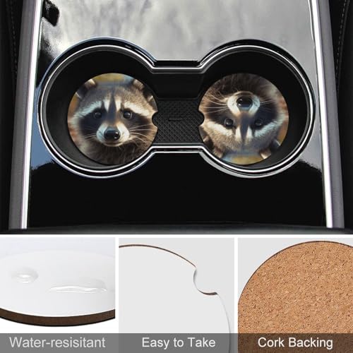 Portalavasos de Madera Animal Marrón 2 Pack Universal miniatura 5