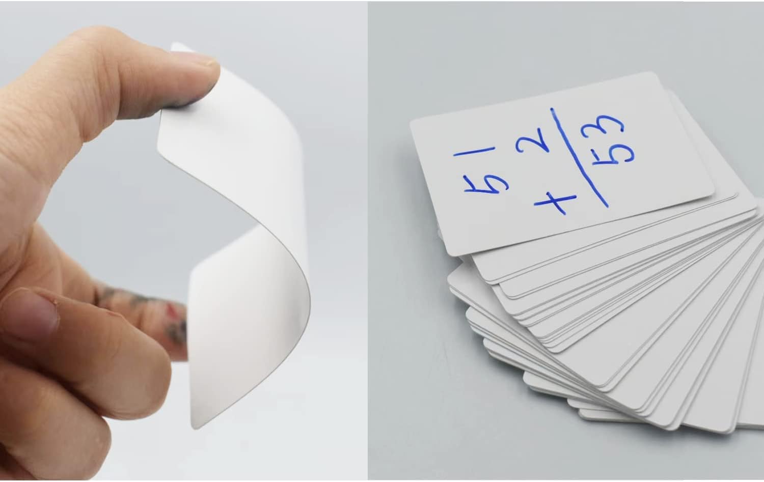 Yuanhe Blank Playing Cards to Write on Poker Size 216PCS Printable Flash Cards for DIY Games