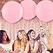 PMU 6 Pack Premium Latex Balloons - Jumbo Size Balloons for Birthdays, Wedding Parties, Baby Shower, Indoor & Outdoor Party Events & Decoration Supplies - Made in USA, 36 Inch Baby Pink