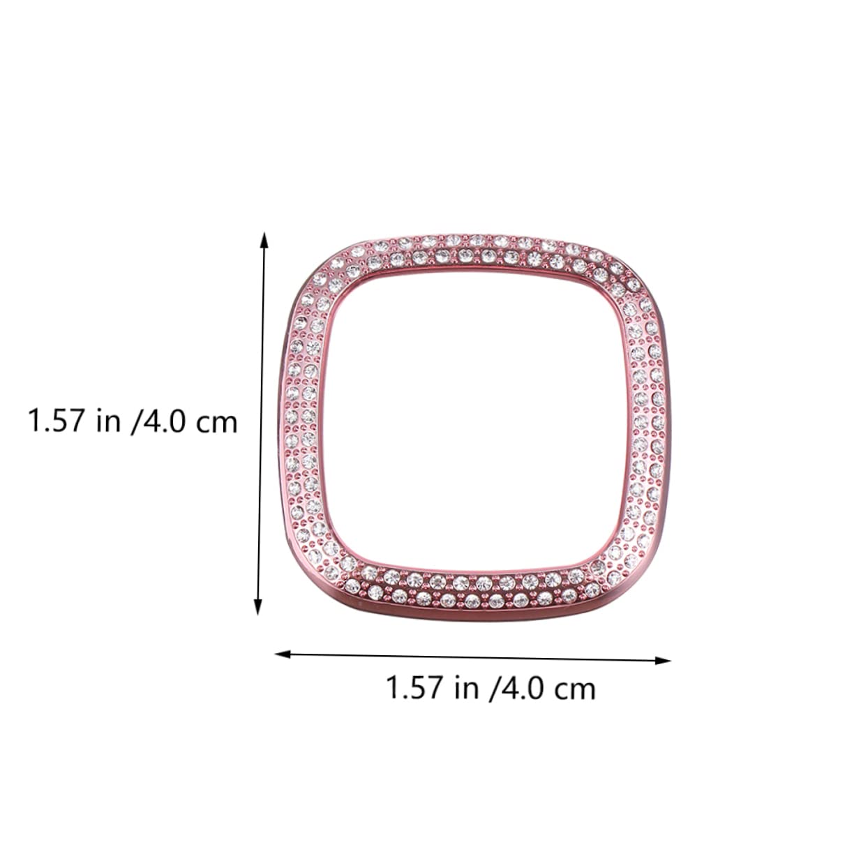 Hemobllo 4pezzi Cover Protettiva Per Smartwatch Sense Design Elegante Con Strass e Protezione Completa Per Schermo e Cornice Accessorio Per Compleanni e Occasioni Speciali