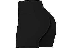 Sunzel No Front Seam Biker High Rise Shorts for Women