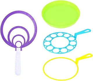 Squiz Toys 1 Set Plastic Bubble Blowing Tools Bubble Playthings Portable Bubble Wands Interesting Blowing Bubble Toys for Outdoor Seaside Brain Toys