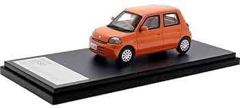 ダイハツ エッセ　1/43 ハイストーリー 1/43 ダイハツ エッセ X 2006 シーブルー 完成品