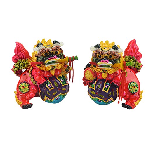 Feng Shui Chinese Foo Dogs to Ward Off Evil Energy AA303