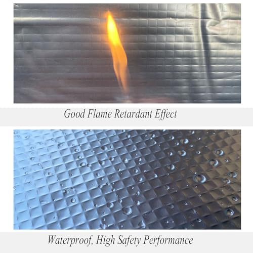Rouleau isolant autocollant en aluminium imperméable pour protéger la maison de l'humidité - 6