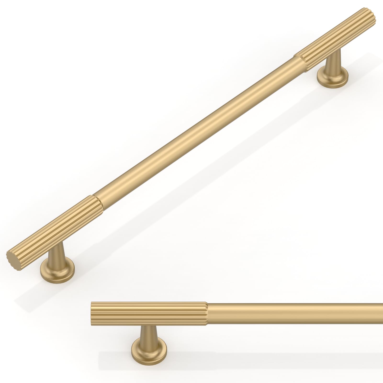 10 Pack Brushed Gold Cabinet Pulls 5 Inch(128mm) Kitchen Cabinet Handles Cabinet Hardware for Drawer Pulls — Amazon image 15