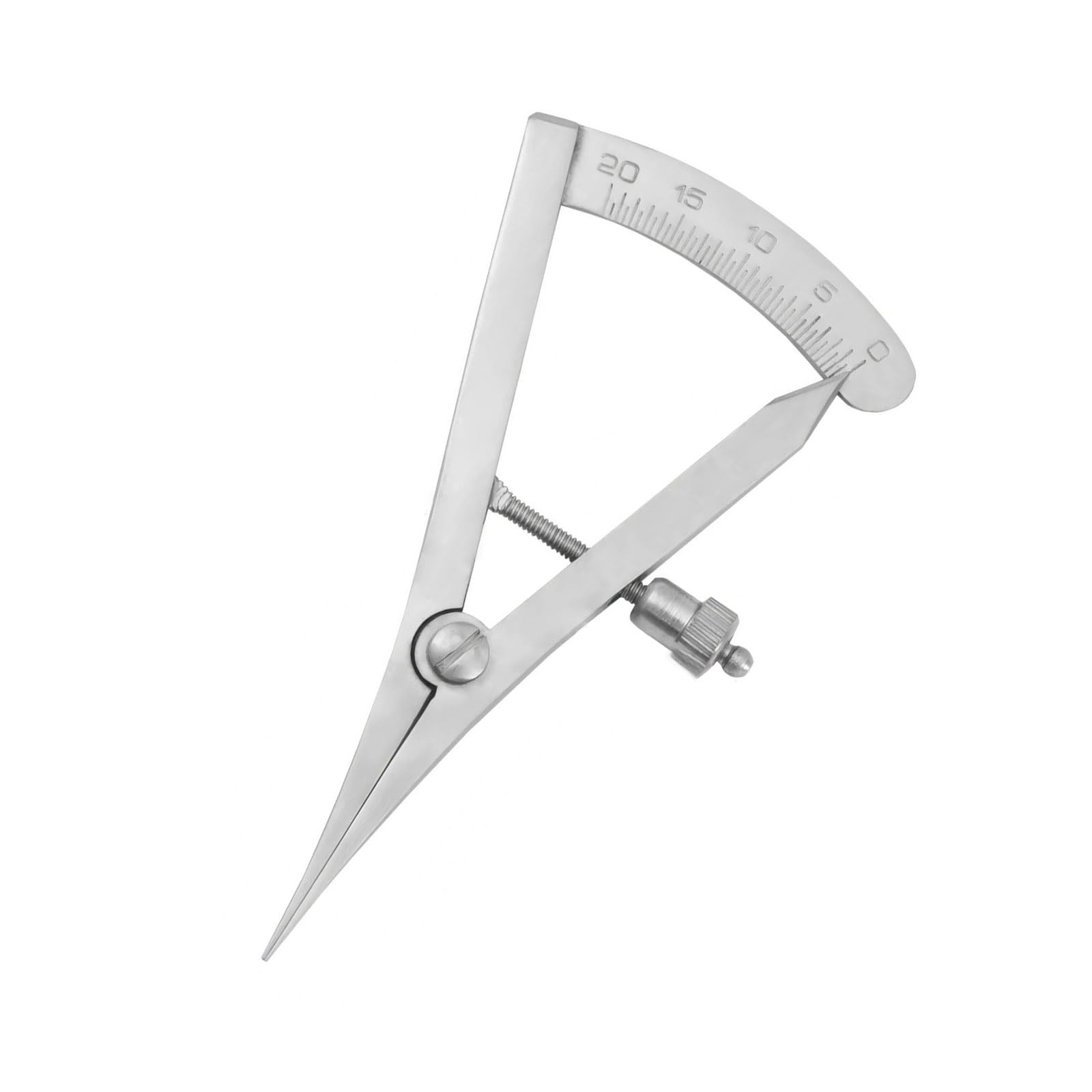 Tsophreniq Straight Small Medical Verbal Measure Instrument Double Size Curved Straight Tip Plan Rustless Construction For Odontological Bone Measurement High Accuracy Odontological Measure