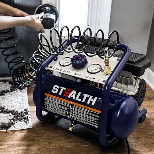 Stealth 2 Gallon Ultra Quiet Air Compressor