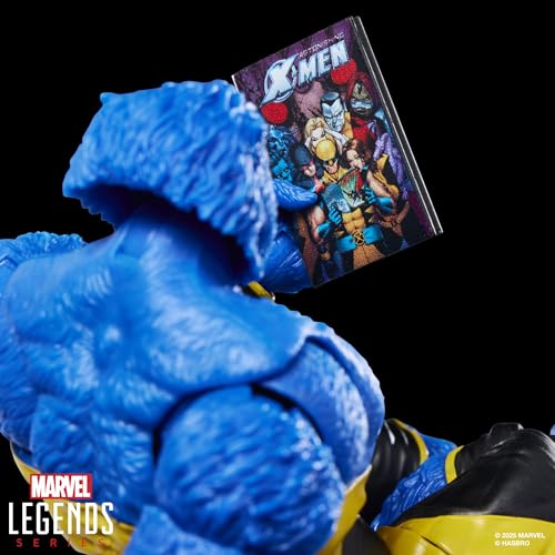 Marvel Legends Series Marvel's Beast, Astonishing X-Men Comics-Inspired Collectible 6-Inch Scale Action Figure with Character-Sized Comic Accessory - image 2