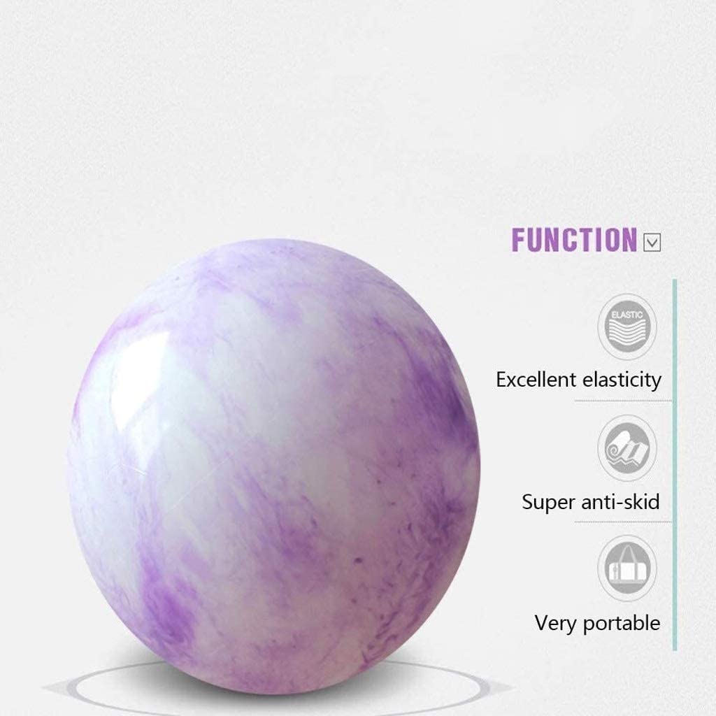 WDX- Pelota de Fitness, pelota de Pilates, pelota de Yoga, pelota de parto, pérdida de peso y modelado, fisioterapia, ayuda al entrenamiento del equilibrio del parto peso suelto ( Color : Pink , Size