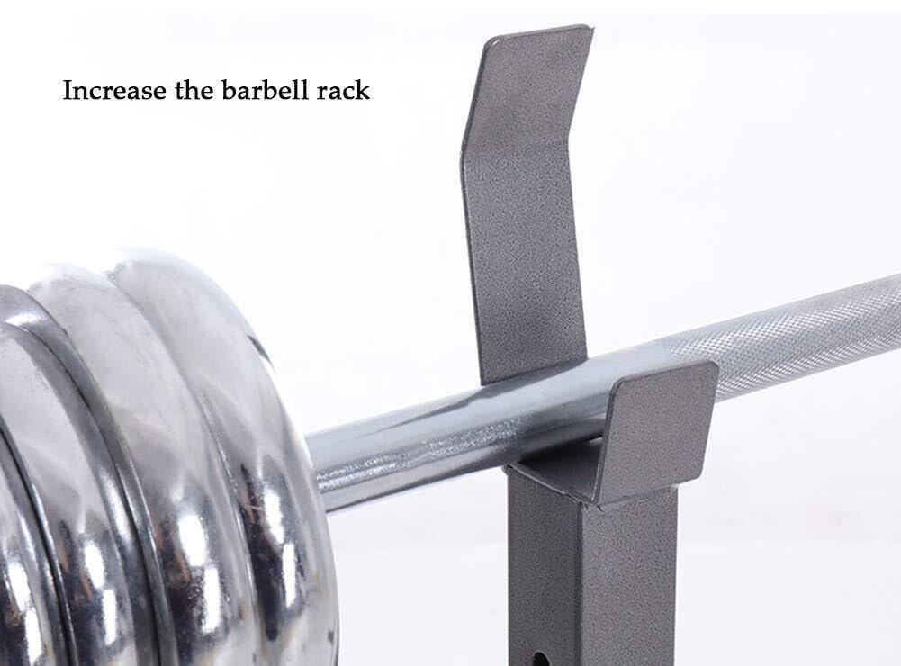 Supporto per Squat con bilanciere Regolabile, Supporto per Squat Resistente con paraurti di Sicurezza per Palestra Domestica