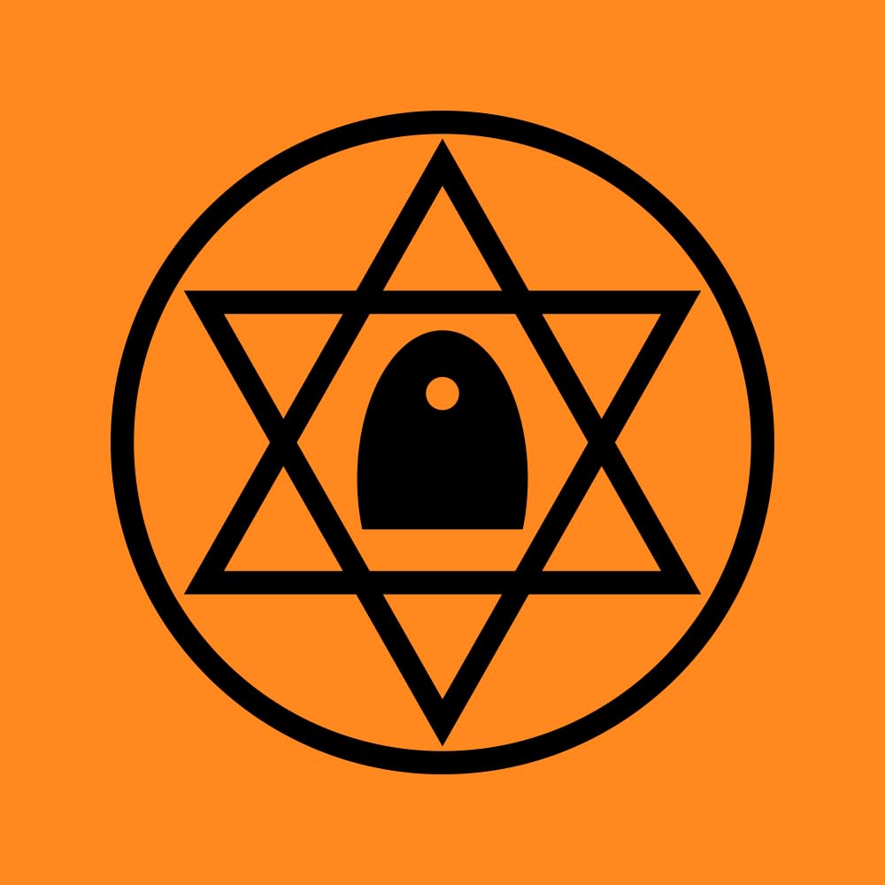 Drapeau Large Lingayat d'exception avec Ishtalinga tissé pour autel