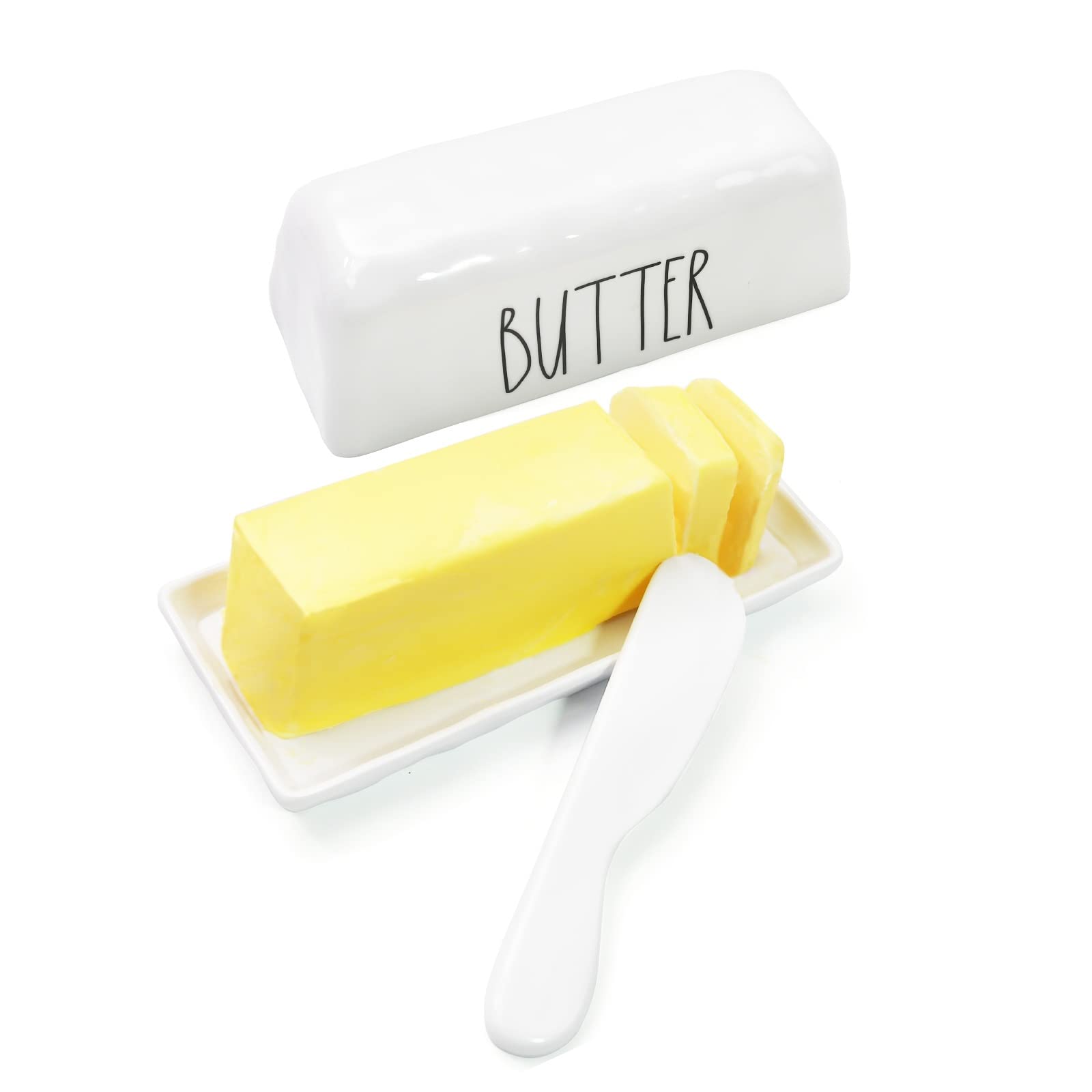 Buy TP Butter Dish with Lid and Polished Design Melamine Butter Keeper