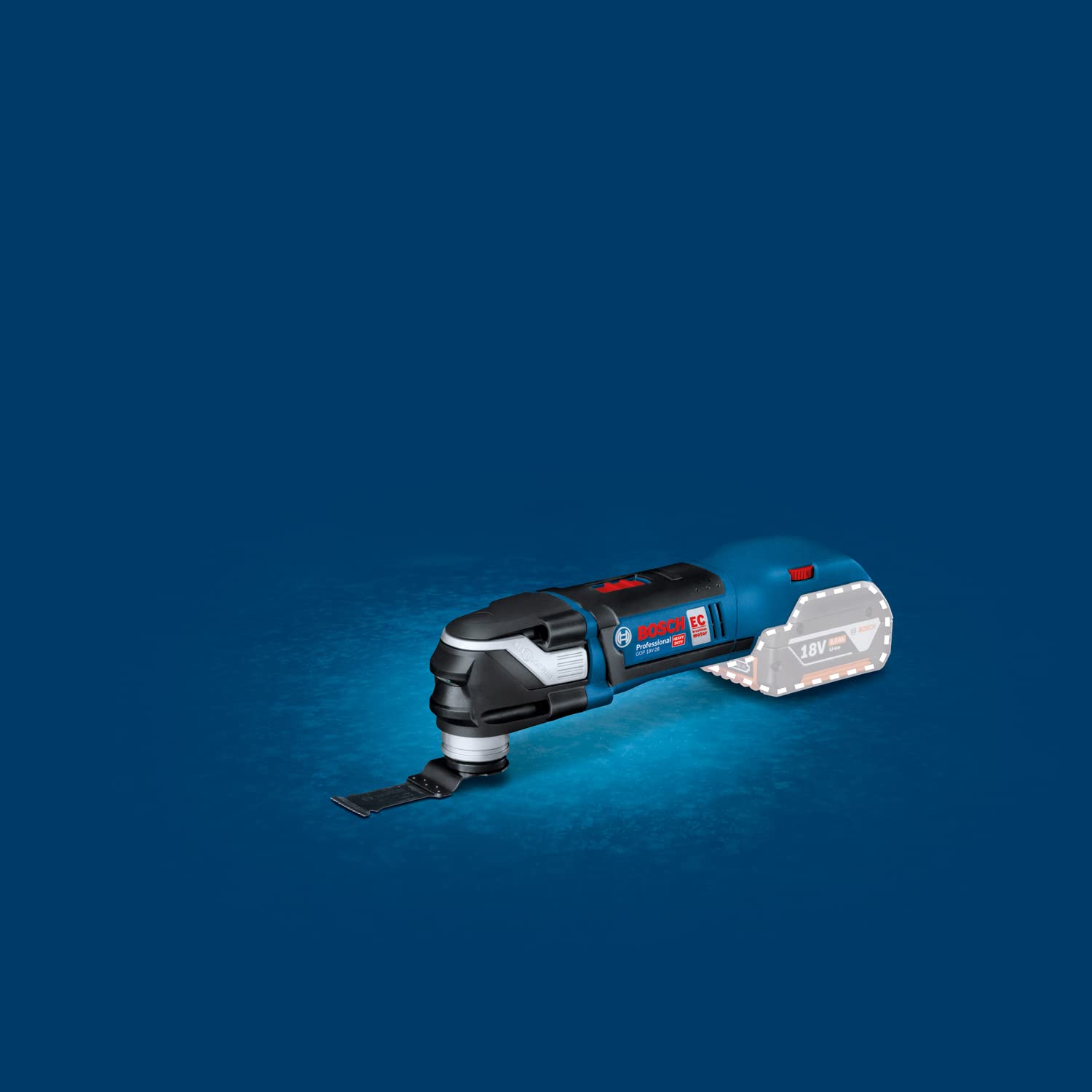 Bosch Professional 18V System GSR 18V-90 C +GDR 18V-210 C +GBH 18V-24 C +GOP 18V-28 - Set atornillador +ator. impacto +martillo +multiherramienta (2 bat. ProCORE 5.5Ah, 1 bat. ProCORE 4.0Ah, L-BOXX)