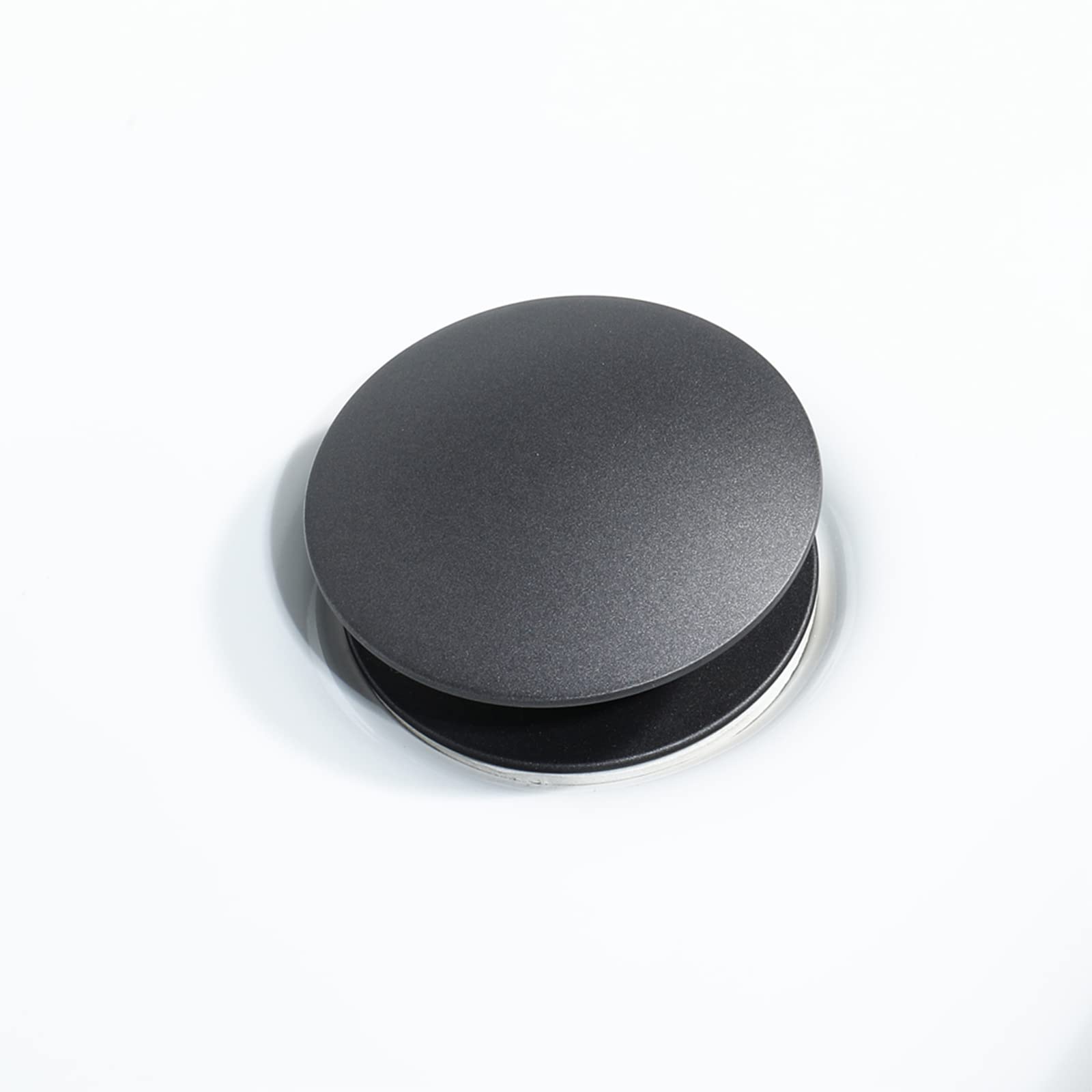 WRIST Desagüe Lavabo,Fregadero con Válvula Emergente De Latón Fregadero De Lavabo con Desbordamiento Válvula De Desagüe Click Clack Anticorrosión,A