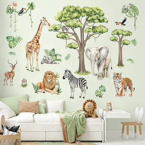 Vinilos Decorativos Jungle Safari para Niños miniatura 2