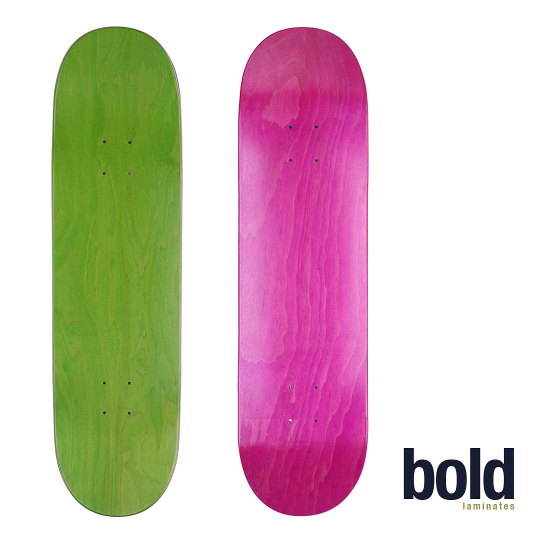 Bold Blank Deep Concave - Tabla de skate ligera (7 capas de arce canadiense, prensada en frío, tamaño 8,25")