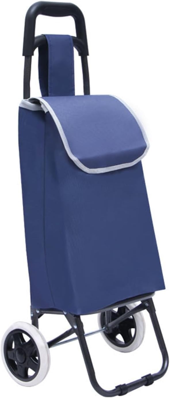 Bolsa de la compra – Carrito con ruedas, cesta impermeable de gran capacidad, plegable, ligera y versátil, la elección ideal para el hogar