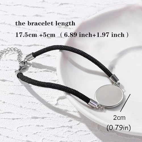 2pcs Sun and Stars Moon Couples Bracelets Pinky Promise Friendship Bracelets Set Gift for Valentine's Day Bracelet for Partners3