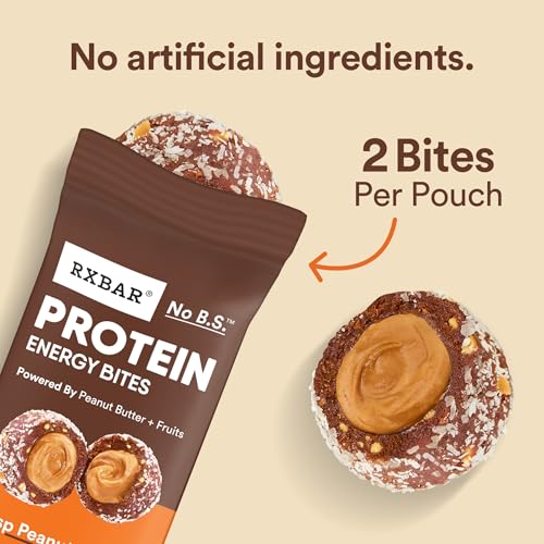 Image of RXBAR Protein Energy Bites, Gluten Free Energy Snacks, Protein Snacks, Variety Pack (20 Bites)