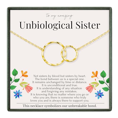 HOPE LOVE SHINE Best Friend Gift for Women - Unbiological Sister...