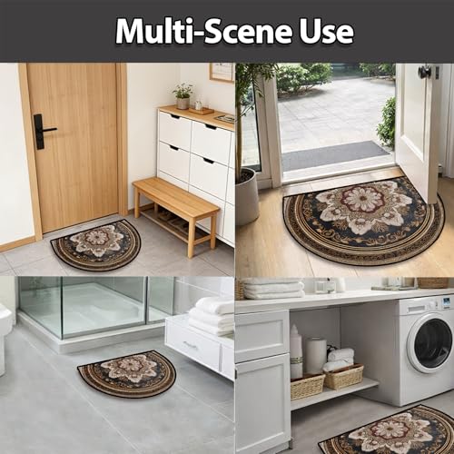 Tapete decorativo semicircular NYZE 24x36 pulgadas miniatura 7