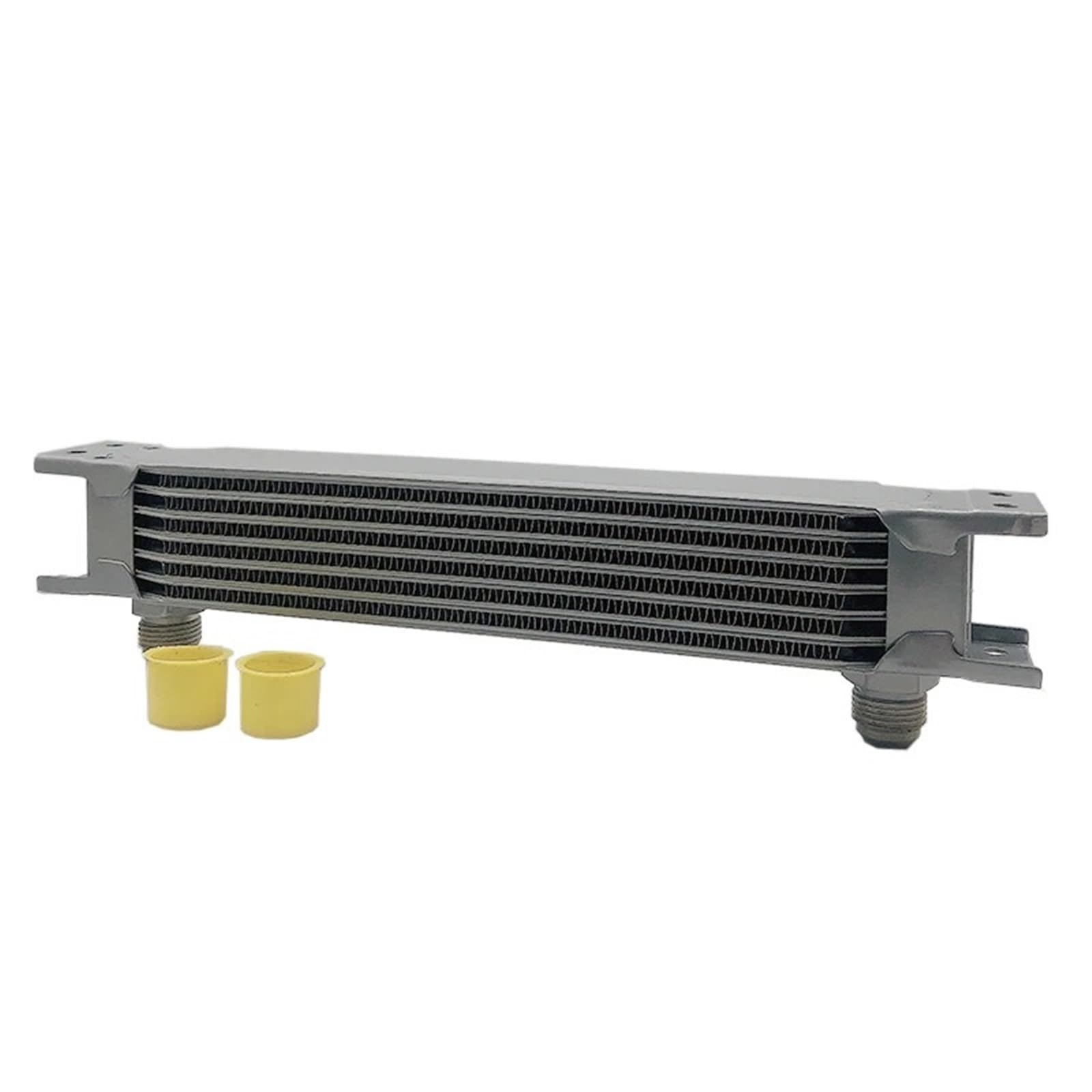 7-rzędowa uniwersalna chłodnica oleju przekładniowego w kolorze AN-10 w kolorze srebrnym/czarnym, aluminiowym(Black)