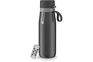 Everyday Insulated Stainless Water Bottle with Philips GoZero Everyday Filter