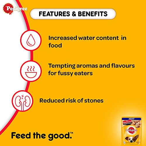 Pedigree-Wet-Food-for-Adult-Dogs-Chicken-Liver-Chunks-in-Gravy-Flavour-Pack-of-15-15-x-70g