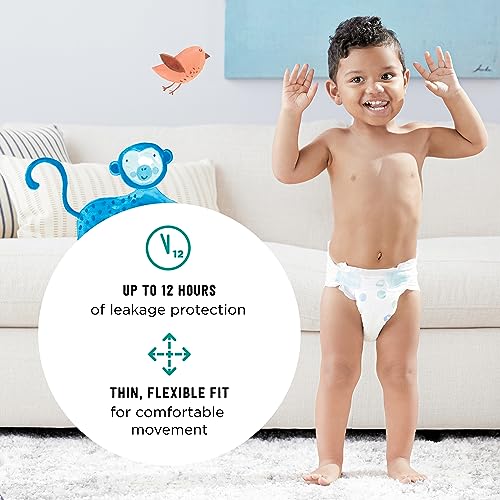 Image of Amazon Brand - Mama Bear Gentle Touch Diapers, Size 6, 27 Count (Pack of 3)