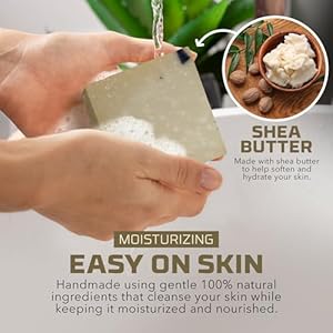 Allnaturalbarsoapformencoldprocessedvegansoapwglycerinforskincarethanksgivingorbirthdaygiftsformendeadseascrubsinglebar Urban Country Home Decor All natural bar soap for men cold processed vegan soap wglycerin for skin care thanksgiving or birthday gifts for men dead sea scrub single bar urban country home decor