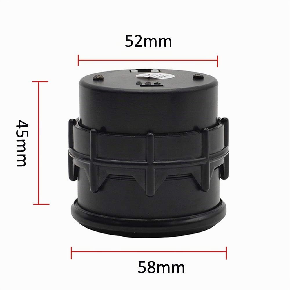 ETOPARS Moteur Voiture Auto Numérique 2 Pouces 52mm Kit de Jauge de Tension Volt Indicateur Affichage Lumineux Lentille de Teinte Fumée