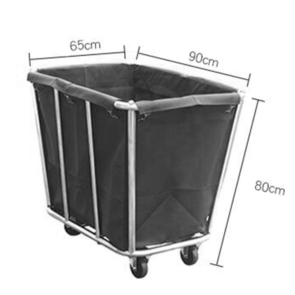 Multifunction Portable Hand TrucksTrolleyserving Trolley Cart Living Room Hotel Cleaning Cart Oxford Cloth Easy to Clean 8 Steel Pipes Stable Frame 2 Colors,