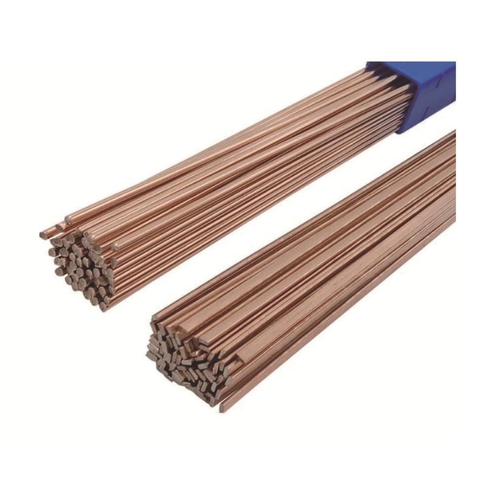 10 Unidades Varillas De Soldadura TIG De Bronce Con Silicio, Con 2% De Silicio, Para Soldadura(3mm x 500mm 1KG)